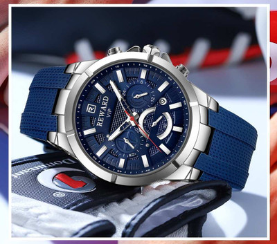 Reward Blue Color Analog Watch For Men Analog Watch  - For Men