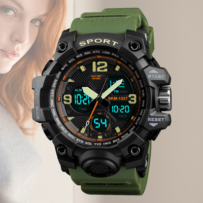 Harbor 1327 Green The 1327 green men’s sports watch, perfect for adventure seekers Analog-Digital Watch  - For Men