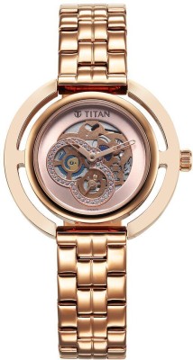 Titan Ladies Purple Analog Watch  - For Women