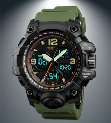 otage 1327 Green 1327 Green Analog-Digital Watch  - For Men