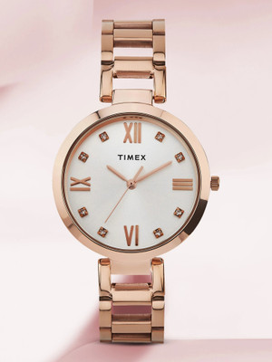 TIMEX Silver Dial Analog Watch  - For Women