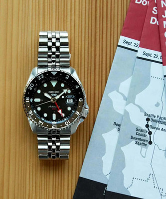 Seiko SKX Sports Style New 5 Sports GMT Automatic SKX Style Analog Watch  - For Men