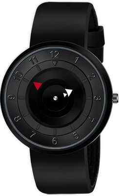 GATRADES ma6725 all black unique indicator dial analog watch for mens and boys Analog Watch  - For Men