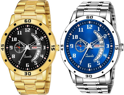 Caihong GOLD-1-AND-SLV-4 Analog Watch  - For Men