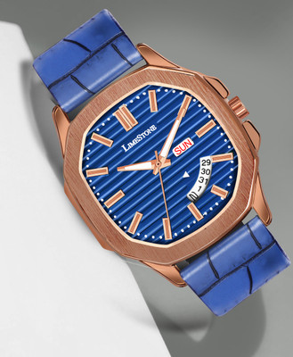 LIMESTONE OTUS 3D Dial The Vintage Day and Date Functioning Boys Quartz Analog Watch  - For Men