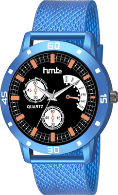 hmte HM-3016BlackBlue Functional Series Analog Watch  - For Men