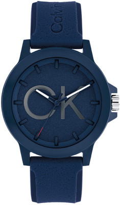 Calvin Klein Ck Reset Calvin Klein Ck Reset Qtz Basic Navy Round Dial Men's Watch / Analog Watch  - For Men