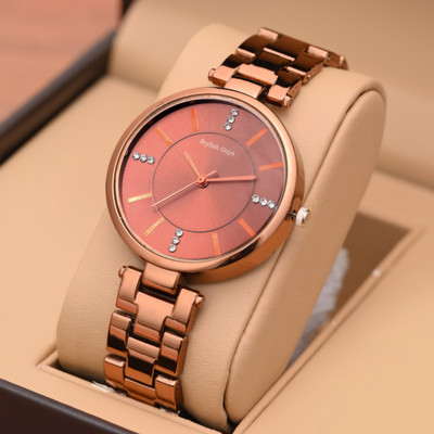 STYLISH GUYS DB Women Brown Watch EX106 watch for women, Trending Women Watch EXA106 Analog Watch  - For Women