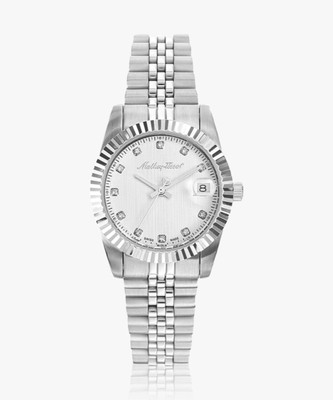 Mathey-Tissot D810AI Swiss Made Quartz Silver Dial Analog Watch  - For Women