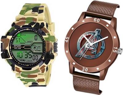 Brostin Analog-Digital Watch  - For Men