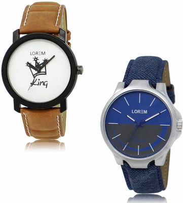 LOREM OE-LR18-LR24 Analog Watch  - For Men