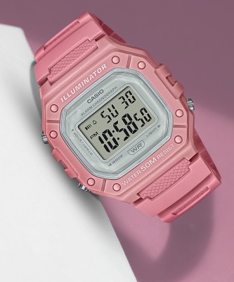 CASIO W-218HC-4AVDF Youth Digital Watch  - For Men & Women