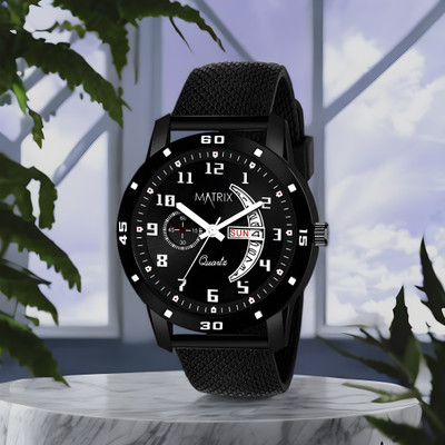 MATRIX DD-1001 Athlete Day & Date Functioning Analog Watch  - For Men & Women
