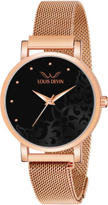 LOUIS DEVIN LD-RG154-BLK Analog Watch  - For Women