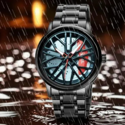JARURATI STORE Men’s Rotating Wheel Dial Analog Watch A15 Rotating Analog Watch-15 Analog Watch  - For Men