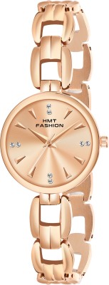 Hmt Fashion Rose gold bracelet wrist watch for women HMT FASHION Rose Gold Analog Watch  - For Women