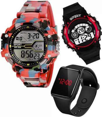 PUSFIA Time is a Measure of Life new look model 2023 Time flies when you're having fun smart digital watches awesomedails Digital Watch  - For Boys