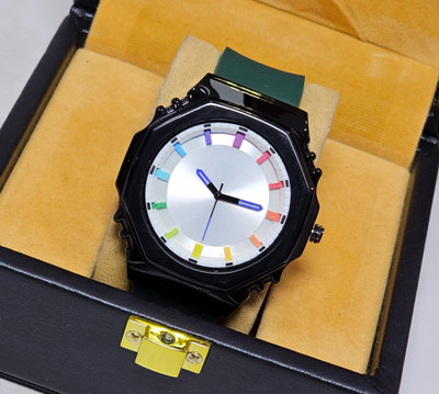 SDK NEW LUXURY FASHION PREMIUM DESIGN DIAL SILICON STRAP TRANDY WATCH FOR MEN NEW LUXURY FASHION PREMIUM DESIGN DIAL SILICON STRAP TRANDY WATCH FOR MEN Analog Watch  - For Men