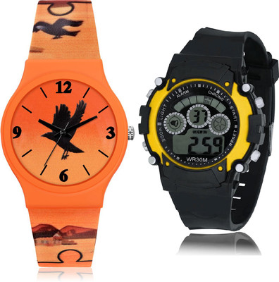 TIMETRANSELEVATE CM710-B6 Analog-Digital Watch  - For Boys