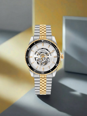 French Connection AETHER DRIVE AETHER DRIVE Silver Round Dial | Automatic Watch for Men's | FCA26STM Analog Watch  - For Men