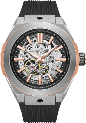Cerruti 1881 SS25 Cerruti 1881 SS25 Quartz Black Round Dial Men's Watch Analog Watch  - For Men