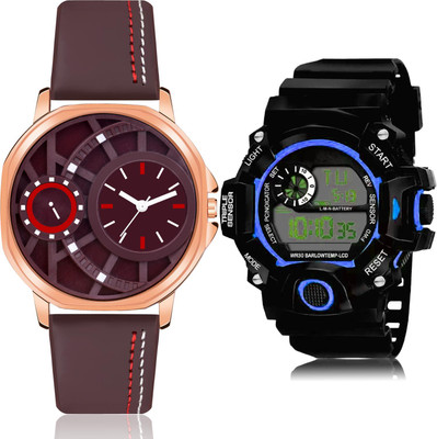 TIMOXIDE BM48-BC25 Analog-Digital Watch  - For Men