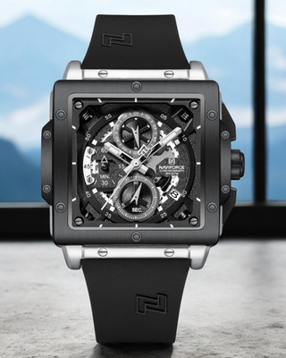 NAVIFORCE NF8064SBB Analog Watch  - For Men