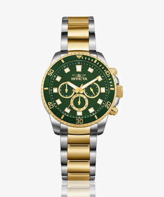 INVICTA 46060 Pro Diver Chronograph Quartz Green Dial Analog Watch  - For Men