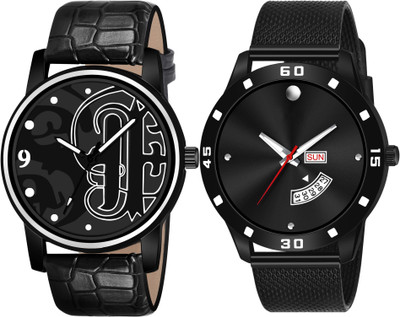 TVILLA Black Professional Look MZ-LR70 Analog Watch  - For Men