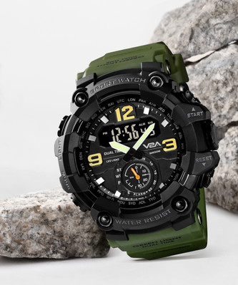 V2A Analog-Digital Watch  - For Men