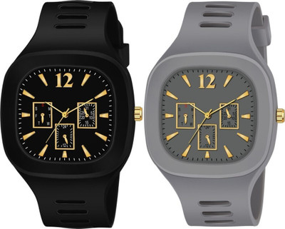 Glowme Stylish Waterproof Miller Analog Watch. New Arrival Analog Watch Combo Pack For Boys Analog Watch  - For Men & Women