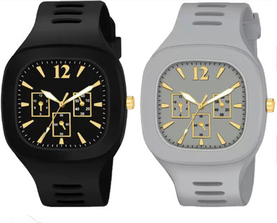 FADISO Addy Addi Style Shockproof Stylish Premium Quality Wrist Analog Watch Combo Analog Watch  - For Men