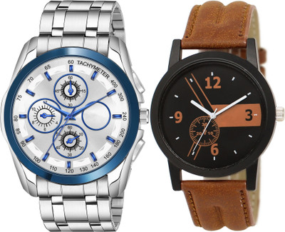 Naavli LR01_Combo_LR117 Analog Watch  - For Men & Women