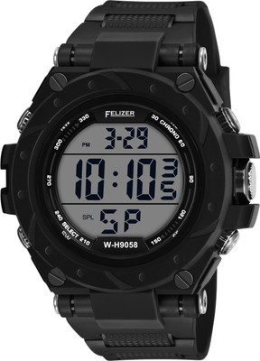 Felizer Sports Watch 9058 FullBlack Digital Watch  - For Men