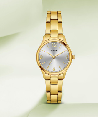 TIMEX Silver Dial Analog Watch  - For Women
