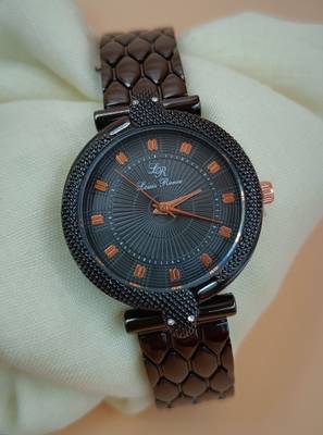 Raarlie Ladies Watches Girls Style Glitter Shadow Analog Fashionable Watches for Girls Analog Watch  - For Girls