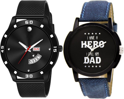 Naavli LR07_Combo_LR73 Analog Watch  - For Men & Women