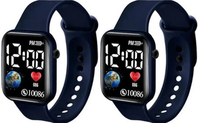 blutech Blutech_The most recent and cutting-edge design for a black LED display. Digital Watch  - For Boys & Girls