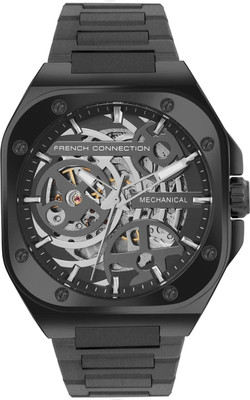 French Connection FCA15BM Automatic Dial Analog Watch  - For Men