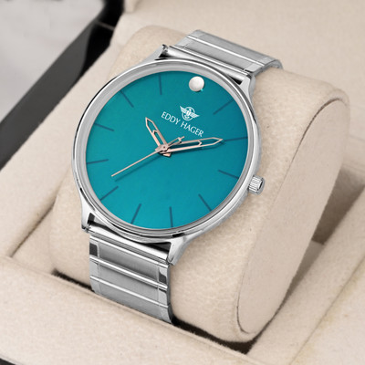 EDDY HAGER EH-287-Olive Big Dial Analog Watch  - For Men