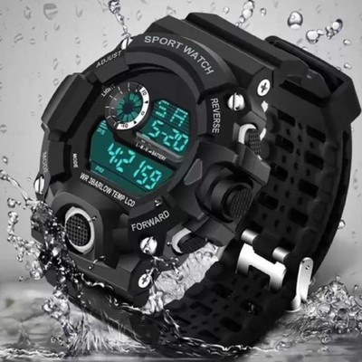 LOREO Water Resistance Water Resistance ip-65 with day and date display Digital Watch  - For Men