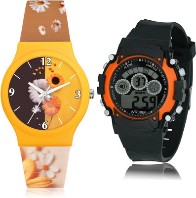 TIMOXIDE CM713-B4 Analog-Digital Watch  - For Girls