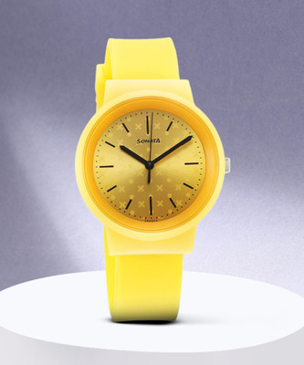 SONATA Sonata – TRNDZ Analog Watch – For Women 87048PP03W For Rs. 339 @ 48 %