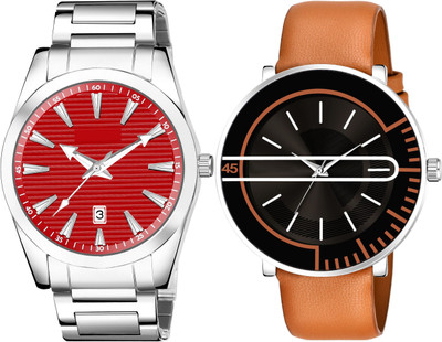TVILLA Dual Torn Color MZ-LR71 Analog Watch  - For Men