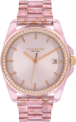 COACH Greyson Greyson Analog Watch  - For Women