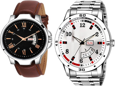 Caihong BRN-24-AND-SLV-8 Analog Watch  - For Men