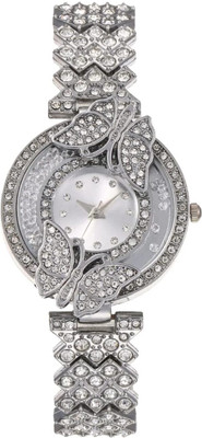 AHA CRAFTY CRYSTAL BUTTERFLY WATCH Analog Watch  - For Women