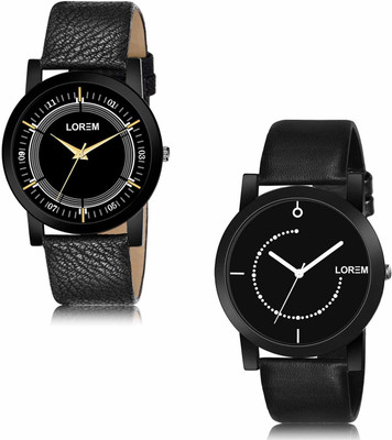 LOREM OE-LR48-LR49 Analog Watch  - For Men