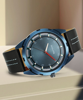 SONATA Blues Blues Analog Watch  - For Men