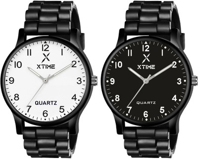 XTIME XEGF03CB&W Analog Watch  - For Boys